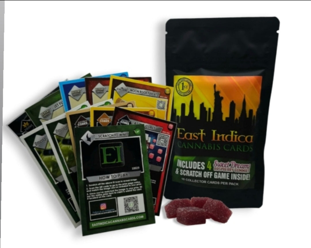 East Indica Cannabis Card Packs