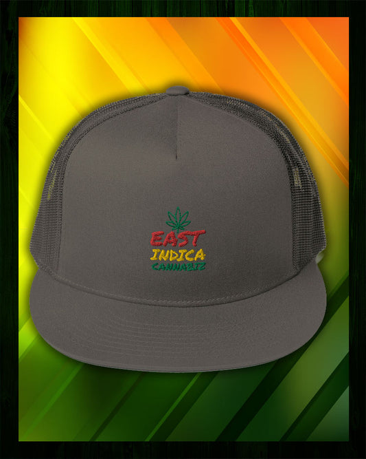 East Indica Cannabiz Mesh Back Snapback